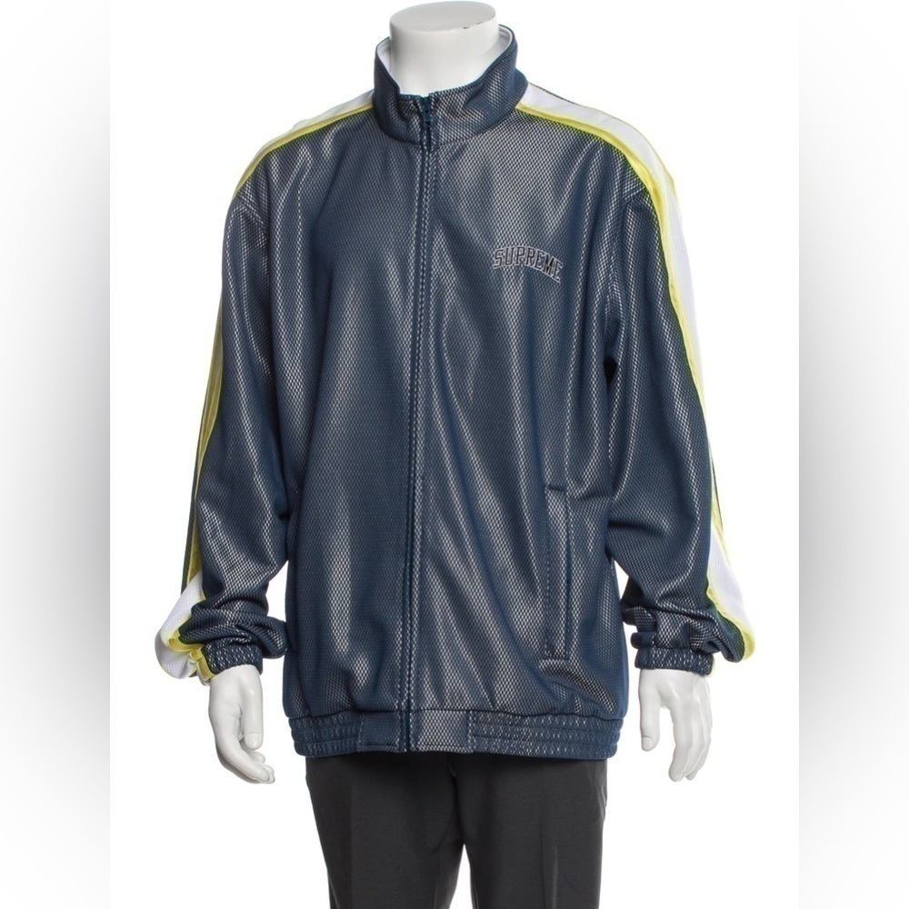 Supreme Mesh Track Jacket Size Medium - image 2